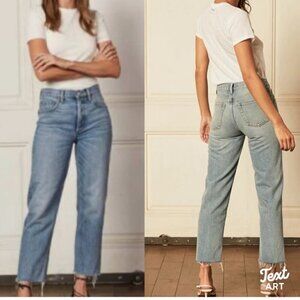 Boyish THE TOMMY Rigid Jeans Sz 27 Highrise Straight in GILDA